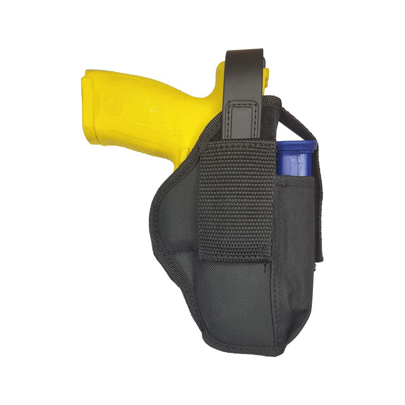 AK05 Yleiskotelo CZ P-10 Compact -pistoolille, jossa lippaanpidike, musta 5-56.de