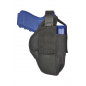 AK05 Funda Universal para Glock 19 con Porta Cargador negro 5-56.de