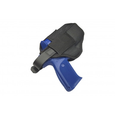 حافظة بمخزن لمسدس Ruger 9E - حافظة خارجية مع جيب لمخزن إضافي للاستخدام اليومي والعمليات