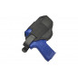 AK05 Funda Universal para Ruger P90 con Portacargador negro 5-56.de