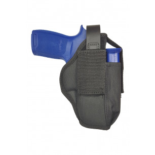 AK05 通用槍套 適用 Sig Sauer P320 Compact 附彈匣架 黑色 5-56.de – 正面