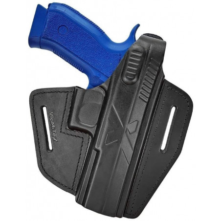 B15 leather holster for CZ 97B – reliable OWB leather holster by VlaMiTex