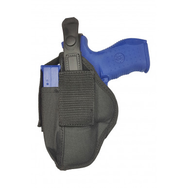 매거진 포켓이 있는 홀스터 Smith & Wesson SW99 – 일상 및 작전에 적합한 견고한 나일론 홀스터