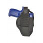 AK05 Universal Holster for Smith & Wesson SW9V with Mag Holder black 5-56.de – front view