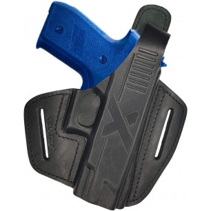 Leder Holster für Sig Sauer P229 OWB – Rechtshänder mit Druckknopf