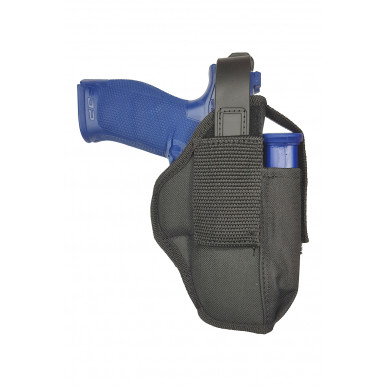 AK05 Universal Holster for Walther PDP Barrel 4 - 4.5 Inch with Mag Holder Black 5-56.de