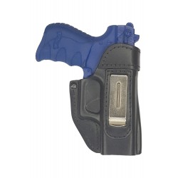 IWB 2 Leather Holster for Walther PK380, black VlaMiTex