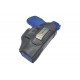 IWB 3 Fondina in pelle per Smith & Wesson MP 9 Compact nero VlaMiTex