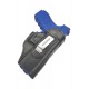 IWB 3 Leather Holster for Glock 17 black VlaMiTex