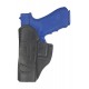 IWB 3 Fondina in pelle per Glock 17 nero VlaMiTex