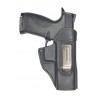IWB 4 Pistolera de piel para Smith & Wesson M&P45 negro VlaMiTex