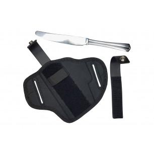 IWB 8 Leder Holster für Walther PPS schwarz VlaMiTex
