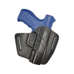 U5 Leather Holster for Walther P99 black VlaMiTex