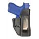 IWB 2 Funda de piel para Glock 43 negro VlaMiTex