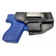 IWB 2 Leather Holster for Glock 43, black VlaMiTex