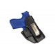 IWB 2 Fondina in pelle per Glock 43 nero VlaMiTex