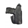 B4 Holster de ceinture en cuir pour Walther PDP Noir VlaMiTex