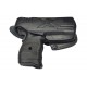 B4 Pistolera de cuero para Walther PDP negro VlaMiTex