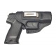 IWB 3 Pistolera de piel para Heckler & Koch P8 USP negro VlaMiTex