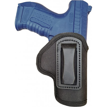 IWB 15 Leder Holster für Walther PDP Lauf 4 Zoll mit Red Dot