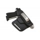 IWB 5-5 Pistolera de piel para Walther PP Manurhin negro VlaMiTex