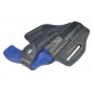 R2 kožené pouzdro na revolver pro Smith & Wesson 640, délka hlavně 3 palce, černé VlaMiTex