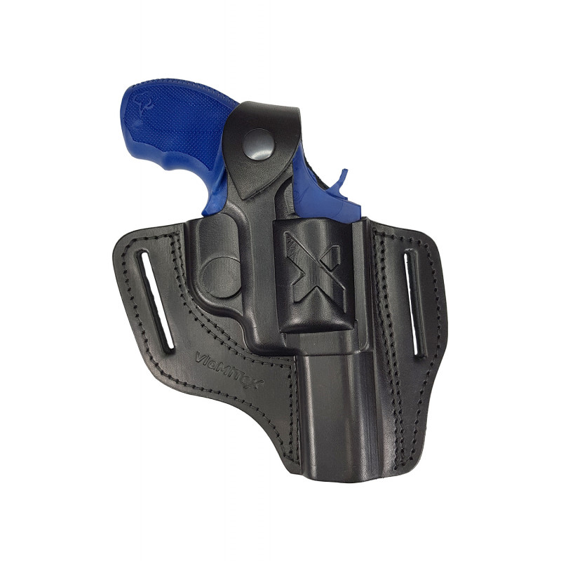 R2 Fondina in Pelle per Revolver Taurus 856 Canna 3 Pollici Nero VlaMiTex R2 Fondina in Pelle per Revolver Taurus 856 Canna 3 Pollici Nero VlaMiTex