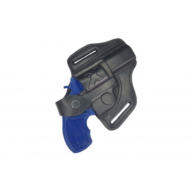 Taurus 856 OWB Leather Holster – Right-Handed with Snap Button