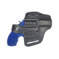 R2 kožené pouzdro na revolver pro Taurus 856, délka hlavně 3 palce, černé VlaMiTex R2 kožené pouzdro na revolver pro Taurus 856, délka hlavně 3 palce, černé VlaMiTex