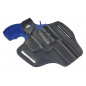R2 Funda de Cuero para Revólver Taurus 856 Cañón de 3 Pulgadas Negra VlaMiTex R2 Funda de Cuero para Revólver Taurus 856 Cañón de 3 Pulgadas Negra VlaMiTex