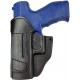 IWB 6 Pistolera de piel para Walther PPX negro VlaMiTex