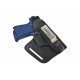 IWB 5-5 Leather Holster for PPK Walther PPKS black VlaMiTex