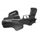B7 Holster de ceinture en cuir pour pistolet Beretta 92 Noir VlaMiTex
