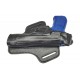 B7 Holster de ceinture en cuir pour pistolet Zoraki 918 Noir VlaMiTex