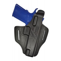 B23 Holster en cuir pour Smith & Wesson 1911 Noir VlaMiTex