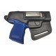IWB 3-3 Кожаная кобура для пистолета Sig Sauer P365 черная VlaMiTex