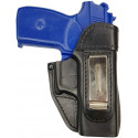 IWB 2 Leder Holster für EKOL Lady Gürtelholster schwarz VlaMiTex