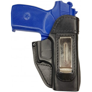 IWB 2 真皮槍套 適用 EKOL Lady 黑色 VlaMiTex – 正面