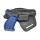 B10 Pistolera de cuero para Umarex CP99 negro VlaMiTex