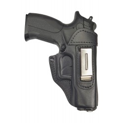 IWB 6 Leather Holster for Walther PPQ M2 black VlaMiTex