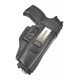 IWB 6 Pistolera de cuero para Grand Power K100 negro VlaMiTex