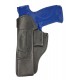 IWB 7 Pistolera de piel para Smith Wesson M&P9 5 inch barrel negro VlaMiTex
