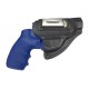 IWB 11 Fondina in pelle per revolver Smith & Wesson 38 nero VlaMiTex