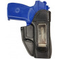 IWB 2 真皮槍套 適用 Reck PK 800 黑色 VlaMiTex – 側面