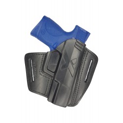 U5 Leather Holster for Smith & Wesson M&P 9 compact black VlaMiTex