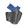 U5 Fondina in pelle per Smith & Wesson M&P 9 compatta nero VlaMiTex
