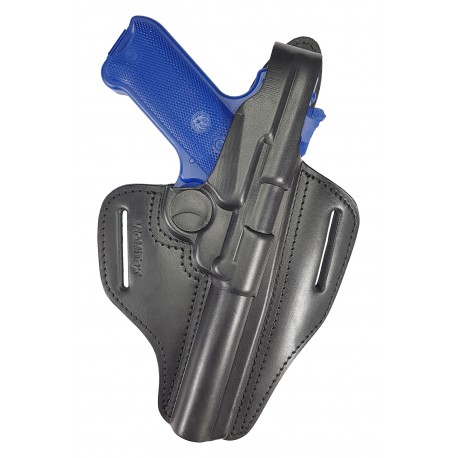 IWB 11 Leather Revolver Holster fits Smith & Wesson 632 black VlaMiTex 