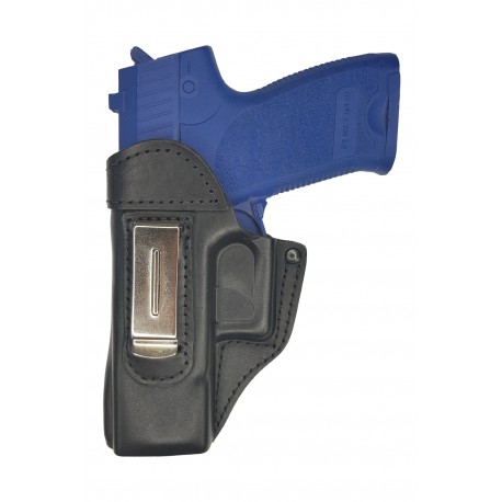 IWB 3Li Fondina in pelle per ME IWG SP15 nero per mancini VlaMiTex