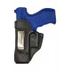 IWB 3Li Holster en cuir pour Walther P99 Noir pour gauchers VlaMiTex