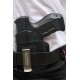 IWB 3Li Leder Holster für Walther P99 schwarz für Linkshänder VlaMiTex